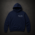 NAVY SIGNATURE HOODIE (WHITE)