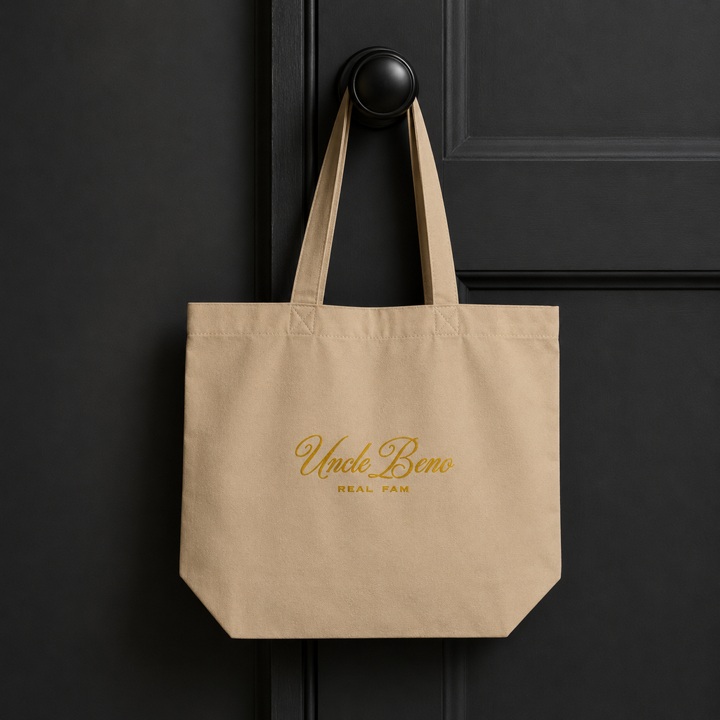 BEIGE SIGNATURE TOTE BAGS