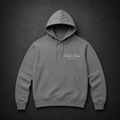 GREY SIGNATURE HOODIE (WHITE)