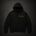 BLACK SIGNATURE HOODIE (GOLD)