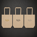 BEIGE SIGNATURE TOTE BAGS