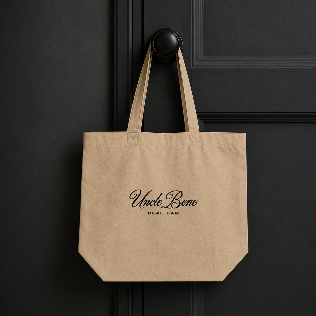 BEIGE SIGNATURE TOTE BAGS