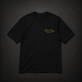 BLACK SIGNATURE T-SHIRT (GOLD)