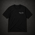BLACK SIGNATURE T-SHIRT (WHITE)